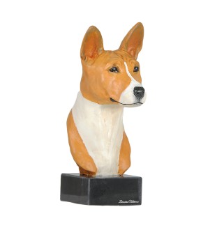 Basenji ręcznie pomalowana statuetka Art-Dog